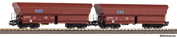 Piko H0 28339  2er Set Schüttgutwagen Falns RBH V