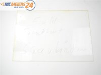 Zuglaufschild Waggonschild Karlsruhe - Hamburg-Altona /...