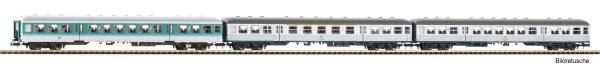 Piko Spur N 40656  N 3er Set Personenwagen Silberling DB AG V