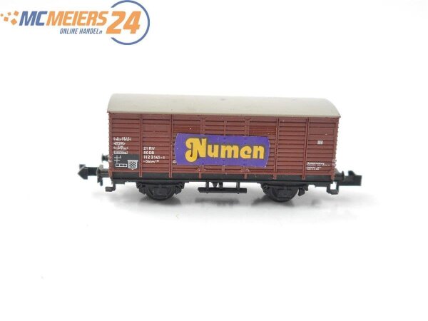 Minitrix N gedeckter Güterwagen 1 123 141-1 DB E568a