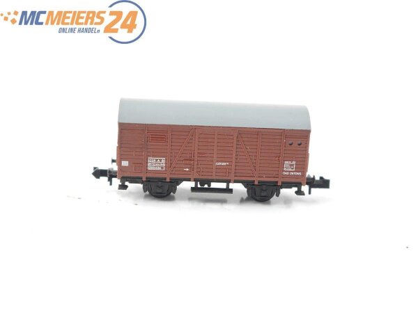 Minitrix N gedeckter Güterwagen 200424 E568a