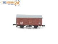 Minitrix N gedeckter Güterwagen 200424 E568a
