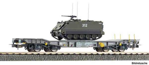 Piko H0 96280  Panzertransportwagen Slmmnps mit M113 Schützenpanzer SBB-CFF V