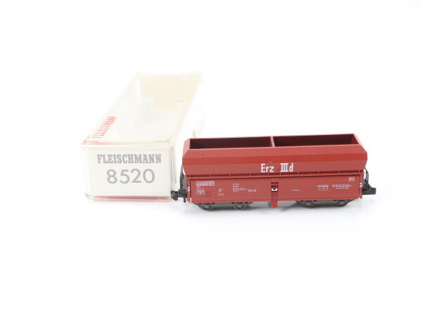 Fleischmann N 8520 Güterwagen Selbstentladewagen Erz IIId 676 3 532-4 DB / OVP