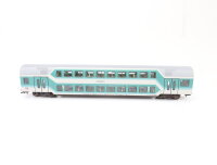 Fleischmann H0 5122 K Personenwagen Doppelstockwagen 26-35 028-2 DB / NEM Licht