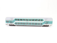 Fleischmann H0 5122 K Personenwagen Doppelstockwagen 26-35 028-2 DB / NEM Licht
