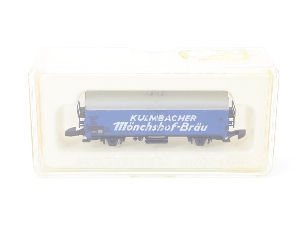 Märklin Spur Z 8603 Güterwagen Bierwagen "Kulmbacher Mönchshof-Bräu" DB