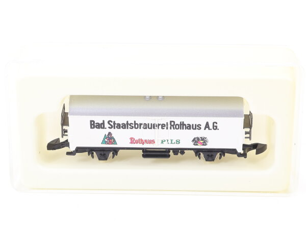 Märklin Z 8646 Güterwagen Bierwagen "Bad. Staatsbrauerei Rothaus A.G."