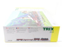 Trix H0 21530 Startset 26-tlg. "Güterzug Epoche III" mit Dampflok / DSS NEM OVP