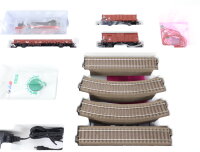 Trix H0 21530 Startset 26-tlg. "Güterzug Epoche III" mit Dampflok / DSS NEM OVP