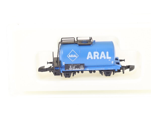 Märklin Z 8613 Güterwagen Kesselwagen "ARAL" 072 4 418-7 blau DB