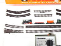 Arnold N 0107 Startset 24-tlg. Güterzug mit Gleismaterial und Trafo / OVP