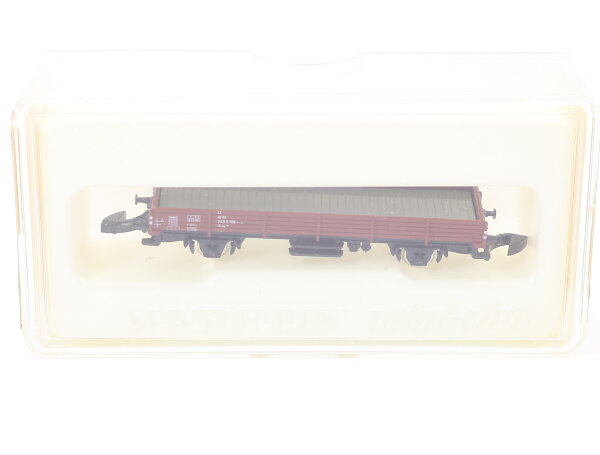 Märklin Spur Z 8610 Güterwagen Niederbordwagen 343 0 001-2 braun DB 1:220