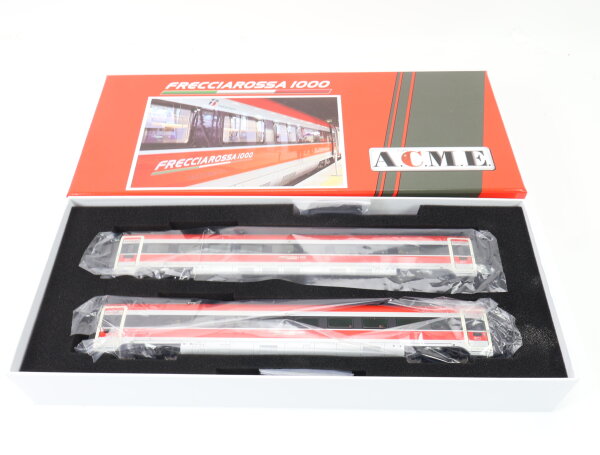 ACME H0 70202 Personenwagenset 2-tlg. Ergänzung "Frecciarossa 1000" / Licht OVP