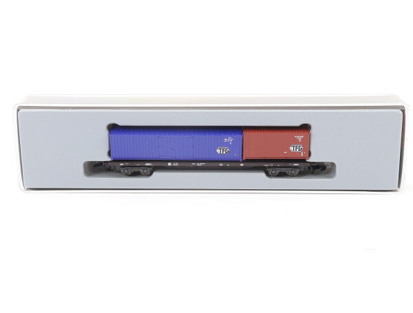 Märklin Z 82660 Güterwagen Containertragwagen mit Ladegut "TFG" DB