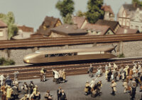 Märklin Spur Z 88762 Propellertriebwagen Schienenzeppelin Kruckenberg Echtbronze 1:220