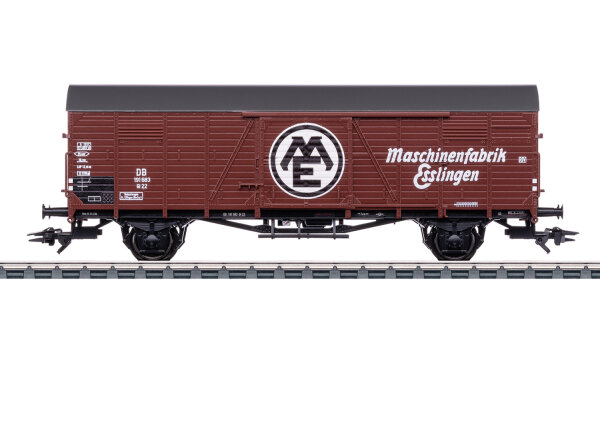Märklin H0 46591 Gedeckter Güterwagen "Maschinenfabrik Esslingen" 191 683 Gl 22 braun DB 1:87
