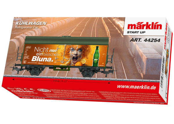 Märklin Start Up H0 44254 ged. Güterwagen Kühlwagen Werbewagen "Bluna" 1:87
