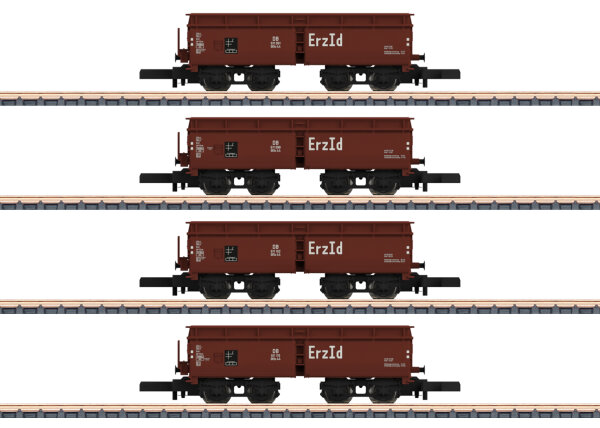 Märklin H0 82710 Güterwagen-Set 4-tlg. Selbstentladewagen OOtz 44 1:220