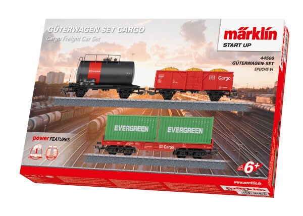 Märklin Start Up H0 44506 Güterwagen-Set 3-tlg. Cargo Ep. VI 1:87