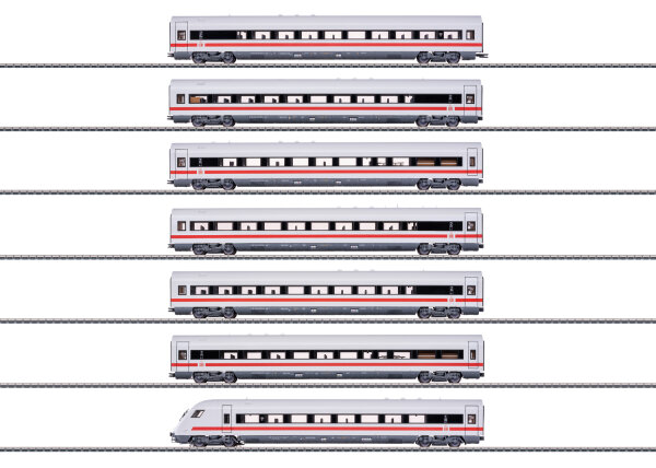 Märklin H0 42930 ICE-Schnellzug-Triebwagen-Set DB 7-tlg. VI 1:87 Digital