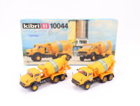 Kibri H0 B-10044 Modellauto aus Bausatz 2x LKW MB...