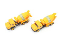 Kibri H0 B-10044 Modellauto aus Bausatz 2x LKW MB Kurzhauber Betonmischer OVP