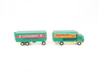 Kibri H0 10170 Modellauto aus Bausatz LKW MB Lastzug...