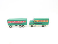 Kibri H0 10170 Modellauto aus Bausatz LKW MB Lastzug...