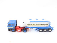 Spur H0 Modellauto LKW Silo Sattelzug DAF "Bohnert...