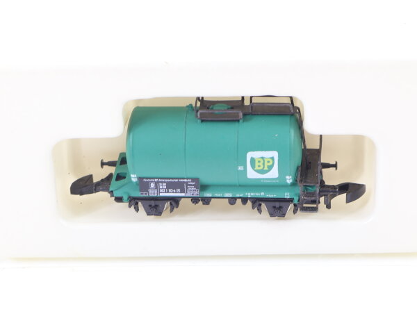Märklin Spur Z 8614 Güterwagen Kesselwagen "BP" 002 1 112-6 grün DB / OVP