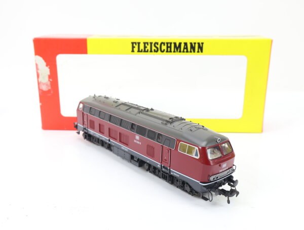 Fleischmann H0 4232 Diesellok purpurrot-grau BR 218 306-9 DB / OVP