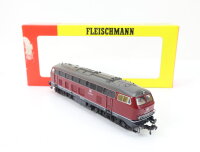 Fleischmann H0 4232 Diesellok purpurrot-grau BR 218...