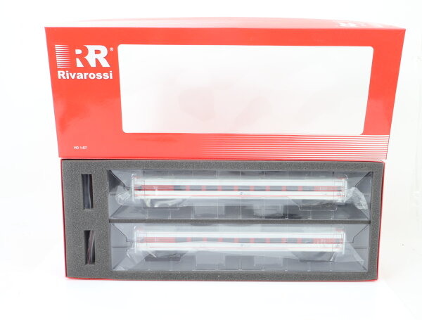 Rivarossi H0 HR4130 Personenwagenset 2-tlg. Ergänzungswagen ETR 480 / OVP