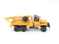 Roco H0 1409 Modellauto LKW Einsatzfahrzeug GMC Kranwagen Orange 1:87