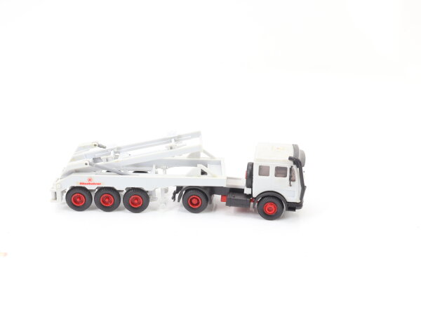 Kibri H0 10038 Modellauto LKW MB Zement-Silotransporter Sattelzug 1:87