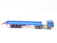 Kibri H0 Modellauto aus Bausatz LKW MB Sattelzug Pritsche 1:87