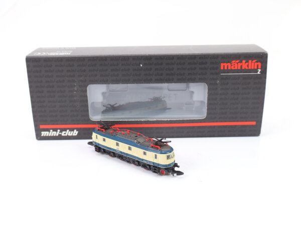 Märklin mini-club Spur Z 88081 Elektrolok ozeanblau-beige BR 118 013-2 DB / OVP