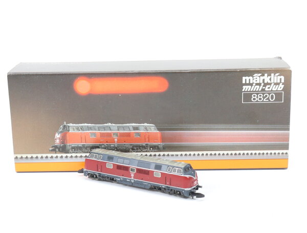 Märklin mini-club Spur Z 8820 Diesellok rot-grau BR 221 131-6 DB / OVP