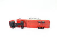 Majorette Modellauto LKW Renault Planensattelzug "Renault" / Metall 1:100