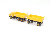 Kibri H0 14026 Modellfahrzeug MB Rundhauber MEILLER Kipperzug 1:87