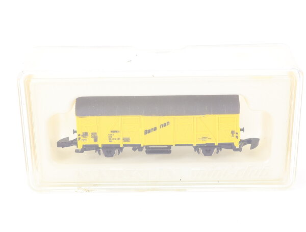 Märklin Spur Z 8606 gedeckter Güterwagen Bananenwagen DB