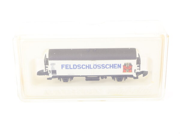 Märklin Spur Z 8607 Güterwagen Bierwagen "Feldschlösschen"