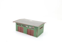 Faller H0 190062 Gebäude aus Bausatz-Aktions-Set Gewerbe die Lagerhalle / gebaut