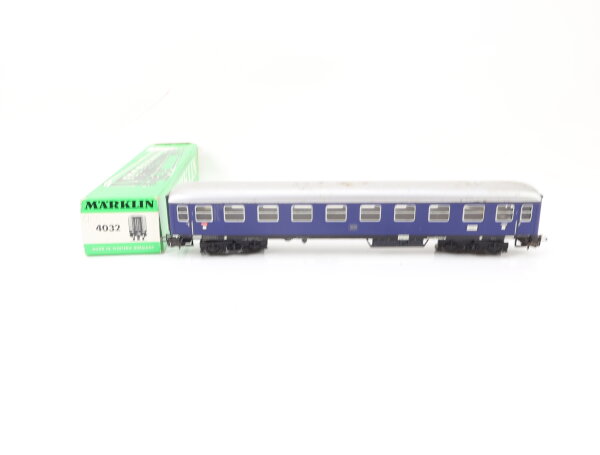 Märklin H0 4032 Personenwagen D-Zug 1. Klasse 11853 Stg DB / Blech Licht OVP