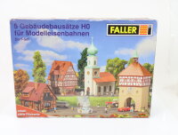 Faller H0 190463 Gebäude Bausatz Dorf-Set 5.tlg. OVP