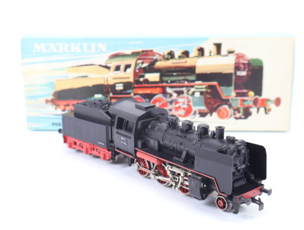 Märklin H0 3003 Tender FM809 Dampflok Schlepptenderlok BR 24 058 DB / Guss OVP