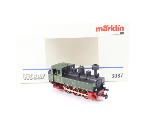 Märklin H0 3087 Dampflok Tenderlok grün-schwarz BR 3087 KLVM / OVP