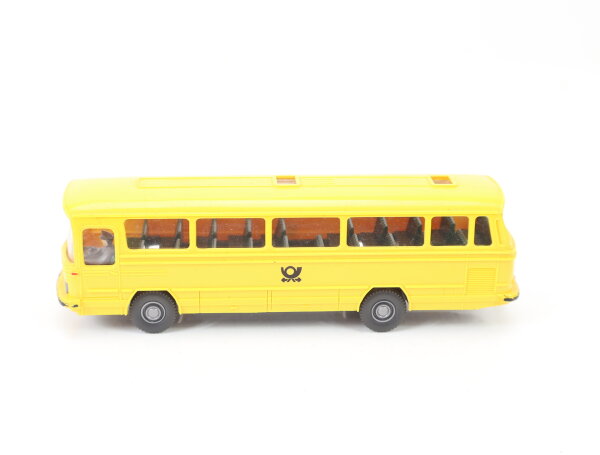 Wiking H0 1026/5 Modellauto Postbus MB O 302 Posthorn Druck 1:87