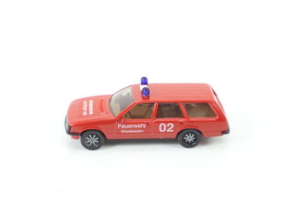 Herpa H0 4079 Modellfahrzeug PKW Opel Rekord Berlina 2.0E Feuerwehr Wiesbaden